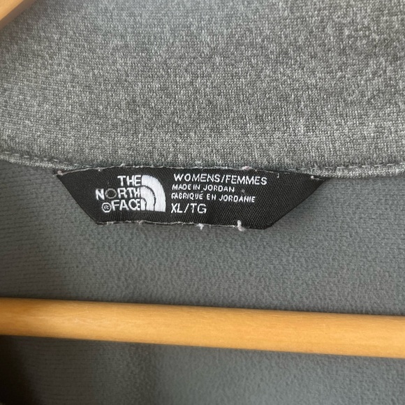 The North Face Charcoal Full-Zip Fleece Jacket - Picture 6 of 7